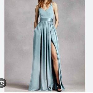 White by Vera Wang Bridesmaid dress.